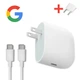 Зарядное устройство Google 45W USB Type-C (US) (кабель 2м.) (Refurbished) - изображение 1