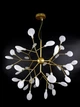 Люстра стельова LED на 36 лампочок H686/36-gd Золото 75х80х80 див. - зображення 1