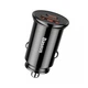 Зарядний пристрій автомобільний Baseus PPS 30W/PD 3.0/QC 4.0 black - зображення 1