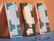 Ультракомпактна MAMBASNAKE K3 Pro Mini дротова 98-клавішна механічна клавіатура з RGB, спіральний кабель USB Type-C, та ергономічна ігрова миша 6400 DPI. Блакитні світчі. Колір - Чорний. Розкладка ( ENG - UA ) - зображення 2