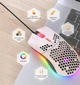 Ультракомпактна MAMBASNAKE K3 Pro Mini дротова 98-клавішна механічна клавіатура з RGB, спіральний кабель USB Type-C, та ергономічна ігрова миша 6400 DPI. Блакитні світчі. Колір - Чорний. Розкладка ( ENG - UA ) - зображення 9