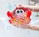 Детская музыкальная игрушка для ванны пенообразователь Булько Краб на присосках Веселое купание,Краб мыльные пузыри - изображение 2