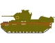 Сборная модель 1/76 британский танк с установкой РСЗО Matilda Hedgehog Tank Airfix 02335 - изображение 2