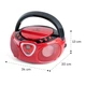 Портативний бумбокс Auna Roadie CD Червоний - зображення 6