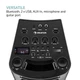 Портативная Аудио система колонка караоке auna Pulse V6-40 Черный - изображение 4