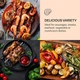 Профессиональный гриль Klarstein Grillmeile 4400 Белый Б/У - изображение 2