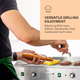 Профессиональный гриль Klarstein Grillmeile 4400 Белый Б/У - изображение 7
