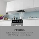 Кухонная вытяжка Klarstein Paolo 52 см 600 м3/час Черный Б/У - изображение 3
