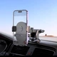 Автомобільний тримач для телефону на присосці HOCO H19 Mighty one-button Car holder Чорний - зображення 2