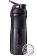 Шейкер спортивний (пляшка) BlenderBottle SportMixer Flip 28oz/820ml Black/Plum - изображение 1