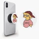 Тримач для телефону PopSockets сімпсон молодша Чорний - зображення 1