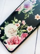 Чохол-книжка з малюнком для iPhone 11 Чорний :: Рожеві квіти (принт 287) - зображення 3