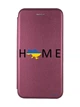 Чохол-книжка з малюнком для iPhone 11 Бордовий :: Дім Україна (патріотичний принт 72) - зображення 1