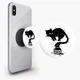 Держатель для телефона PopSockets черный кот Черный Держатель для телефона PopSockets черный - изображение 1