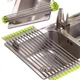 Сушарка для посуду на мийку (wash basin dryer) Синій 36х22 Зелений (7381) - зображення 1