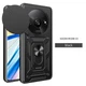 Протиударний броньований чохол із захистом камери для Xiaomi Redmi A3 Armor Case Keysion black - изображение 11