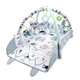 Развивающий интерактивный коврик Ricokids Boho 3в1 с дугами и игрушками 100×110 см. Польша - изображение 8