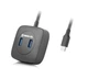 USB концентратор REAL-EL CQ-407, Type-C, 4 порта USB 3.0, черный - изображение 3