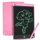Детский графический планшет для рисования и личных заметок со стилусом LCD Writing Tablet 12 дюймов Розовый - изображение 1