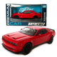 Машинка металлическая Dodge Challenger SRT Додж красный звук свет откр двери багажник капот Автомир1:32,16*7*5см (AP-1992) - изображение 1
