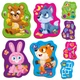 Игра развивающая с пазлами "Лесные звери" Vladi Toys VT1722-26 - изображение 2