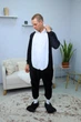 Піжама Кігурумі My Kigu Чоловіча Хаскі Чорний розмір S 144-155 см (21078411) - зображення 1
