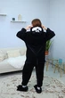 Пижама кигуруми My Kigu Женская Хаски Черный размер M 155-165 см (107841) - изображение 5
