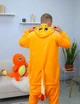 Пижама Кигуруми My Kigu Мужская Покемон Дракон Чармандер Оранжевый размер L 165-175 см (21080411) - изображение 4