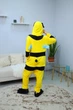 Женская кигуруми пижама взрослая и подростковая Kigurumi Оса Пчела Желтый M 155-165 см (1046) - изображение 4