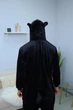 Піжама Кігурумі Чоловіча Kigurumi Хаскі Чорний S 144-155 см (1078/2) - зображення 7