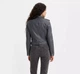 Куртка-косуха Levi's Belted Faux Leather Moto Jacket S Сіра (595440215) - изображение 2