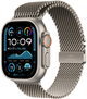 Bransoletka Apple Titanium Milanese Loop do Apple Watch 49mm Medium Natural (MXKD3) - obraz 1