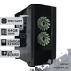 Сервер двухпроцессорный TOWER PowerUp #63 AMD EPYC 7551 x2 / 64 GB / SSD 1TB х2 Raid / Int Video сборка для бухгалтерии документооборота хранения данных работы с 1С - изображение 2