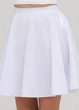 Женская юбка солнце-клеш Подіум 11850-WHITE L Белый - изображение 3