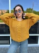 Fashions • Светр жіночий Adelle Fashions 42-56 гірчиця (2025-нс) - зображення 5