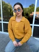 Fashions • Светр жіночий Adelle Fashions 42-56 гірчиця (2025-нс) - зображення 7