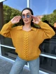 Fashions • Светр жіночий Adelle Fashions 42-56 гірчиця (2025-нс) - зображення 9