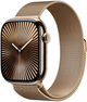 Bransoletka Apple Milanese Loop do Apple Watch 46mm M/L Gold (MXMR3) - obraz 1