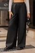 Fashions • Женские штаны из эко-кожи Step Fashions 50-52 черный (1716-фг) - изображение 7