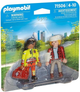 Zestaw figurek Playmobil Duo Pack Sanitariusz z pacjentem 71506 (4008789715067) - obraz 1