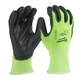 Перчатки сигнальные Milwaukee Hi-Vis Cut с защитой 1 уровня 11/XXL 12 пар (4932492917) - изображение 6