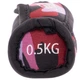 Гантели для фитнеса с мягкими накладками Zelart Pro (2x1кг) (2шт, наполнитель-металл.шарики, розовый камуфляж) (FI-5730-1) - изображение 4