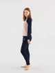 Пижама (свитшот + штаны) женская U.S. Polo Assn 16817 XL Navy (8680557381023) - изображение 3