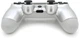 Бездротовий геймпад Brazzers для PS4 Wireless DualShock 4, роз'єм для навушників, LED light bar, 3.7V, 600mAh, Blister-box Silver-White (YT35944) - зображення 3