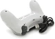 Бездротовий геймпад Brazzers для PS4 Wireless DualShock 4, роз'єм для навушників, LED light bar, 3.7V, 600mAh, Blister-box Transparent gray (YT35947) - зображення 3