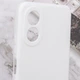 Силиконовый чехол Epik Candy Full Camera для Oppo A78 4G Белый / White - изображение 5