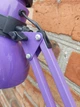 Лампа настольная на струбцине высокая с выключателем на плафоне "Сирень", Е27, LOGA - изображение 5