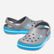 Чоловічі крокси Crocs Crocband 11016-07W 43-44 (M10/W12) Сірі (0883503836877) - зображення 3