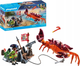 Zestaw z figurkami Playmobil Pirates Walka z ogromnym krabem 71532 (4008789715326) - obraz 4