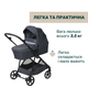 Коляска Chicco 2 в 1 Seety чорная (m428735) - изображение 2